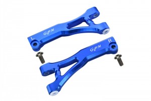 GPM MAF054 ALUMINUM FRONT UPPER ARMS AR330215 For TYPHON / INFRACTION / LIMITLESS - BLUE - MAF054-B