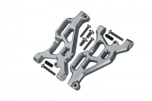 GPM MAF055 ALUMINUM FRONT LOWER ARMS  AR330503 For ARRMA TYPHON / INFRACTION / LIMITLESS - SILVER - MAF055-S