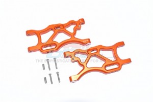 GPM MAF056 ALUMINUM REAR LOWER ARMS  For TYPHON / INFRACTION / LIMITLESS - ORANGE - MAF056-OR