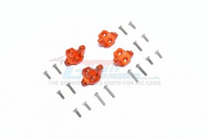 GPM CC2034M ALU CENTER AXLE MOUNT SET FOR SUSPENSION LINKS TAMIYA RC CC02 CC-02 - CC2034M-OR