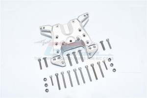 GPM MAKX030 ALUMINUM REAR SHOCK MOUNT   1/5 4WD KRATON 8S BLX MONSTER TRUCK ARA110002 - SILVER - MAKX030-S