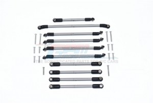GPM CP160S-OC-BEBK STAINLESS STEEL ADJUSTABLE TIE RODS 1/10 4WD CAPRA 1.9 UNLIMITED TRAIL BUGGY AXI0304 - CP160S-OC-BEBK