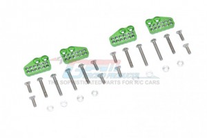 GPM CP028FR ALUMINUM FRONT & REAR SHOCK MOUNT 1/10 4WD CAPRA 1.9 UNLIMITED TRAIL BUGGY AXI0304 - GREEN - CP028FR-G