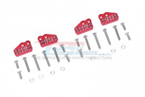 GPM CP028FR ALUMINUM FRONT & REAR SHOCK MOUNT 1/10 4WD CAPRA 1.9 UNLIMITED TRAIL BUGGY AXI0304 - RED - CP028FR-R