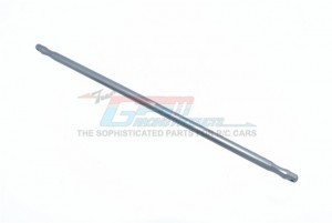 GPM RACING MAKX025M ALUMINUM CENTER BRACE BAR 1/5 4WD KRATON 8S BLX MONSTER TRUCK ARA110002 - GUN SILVER - MAKX025M-GS