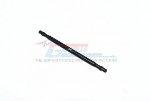 GPM RACING MAKX025R ALUMINUM REAR SUPPORT BRACE BAR 1/5 4WD KRATON 8S BLX MONSTER TRUCK ARA110002 - BLACK - MAKX025R-BK