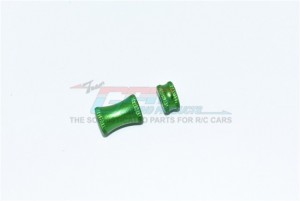 GPM RACING MAM016R/C ALUMINUM COLLAR FOR REAR CHASSIS BRACE 1/7 4WD MOJAVE 6S BLX DESERT TRUCK ARA10058T1/T2 ARA320539 - GREEN - MAM016R/C-G
