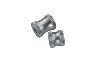 GPM RACING MAK016R/C  ALUMINUM COLLAR FOR REAR CHASSIS BRACE ARA320196 ARRMA KRATON MOJAVE OUTCAST 6S BLX - SILVER - MAK016R/C-S