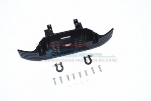GPM TRX6330F ALUMINIUM SERVO FORWARD FRONT BUMPER +D-RINGS 1/10 TRAXXAS TRX-6 TRUCK - TRX6330F-BK