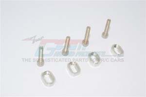 GPM TXM007 ALUMINIUM SHIMS & STAINLESS STEEL SCREW FOR 6S TRAXXAS XMAXX 6S - TXM007-S