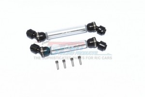 GPM SCX3037SA ALUMINIUM FRONT & REAR CVD DRIVE SHAFT 1/10 RC AXIAL RACING SCXIII ROCK CRAWLER - SCX3037SA-S