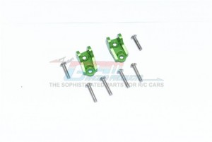 GPM CC2009 ALUMINUM FRONT/REAR LOWER AXLE MOUNT SET FOR SUSPENSION LINKS TAMIYA CC-02 TRUCK - CC2009-G
