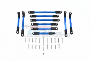 GPM CC2008 ALUMINUM FRONT/REAR UPPER AXLE MOUNT SET FOR SUSPENSION LINKS TAMIYA CC-02 TRUCK - CC2160ALL-B-BEBK