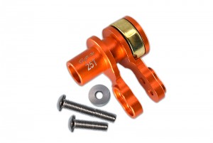 GPM TXM025TSH ALUMINUM 25T SERVO HORN W. BUILT-IN SPRING 1/5 TRAXXAS 6S 8S RC MONSTER TRUCK - TXM025TSH-OR