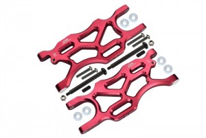 GPM MAM056 ALUMINUM REAR LOWER ARMS  1/7 4WD ARRMA MOJAVE 6S BLX DESERT TRUCK ARA10058T1/T2 - RED - MAM056-R