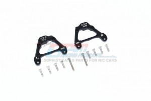 GPM SCX3030 ALUMINUM ADJUSTABLE REAR DAMPER MOUNT 1/10 4WD SCX10 III JEEP WRANGLER RUBICON AXI03007 - SCX3030-BK