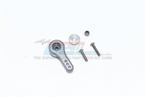 GPM MAK025TA/3H ALUMINUM 25T SERVO HORN W. BUILT-IN SPRING (3 POSITIONING HOLES) ARRMA 1/8 4WD ELECTRIC TALION 6S BLX  ARA106048 / KRATON 6S - GUN SILVER - MAK025TA/3H-GS