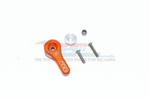 GPM MAK025TA/3H ALUMINUM 25T SERVO HORN W. BUILT-IN SPRING (3 POSITIONING HOLES) ARRMA 1/8 4WD ELECTRIC TALION 6S BLX  ARA106048 / KRATON 6S - ORANGE - MAK025TA/3H-OR