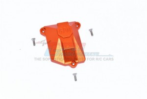 GPM SCX3017 ALUMINIUM RECEIVER COVER 1/10 4WD SCX10 III JEEP WRANGLER RUBICON JLU-AXI03007 - ORANGE - SCX3017-OR