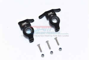 GPM ES021 ALUMINUM FRONT KNUCKLE ARM  ELEMENT RC  1/10 ENDURO SENDERO TRAIL TRUCK-40100 - BLACK - ES021-BK