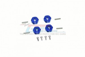 GPM SCX2U010 ALUMINUM FRONT & REAR HEX ADAPTERS AXIAL RACING 1/10 4WD ELECTRIC SCX10 II CRAWLER UMG10 AXI90075 - SCX2U010-B