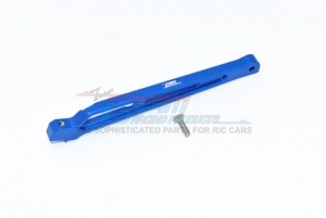 GPM MAM016R ALUMINUM REAR CHASSIS BRACE  ARRMA 1/7 4WD MOJAVE 6S BLX DESERT TRUCK ARA10058T1/T2 - BLUE - MAM016R-B