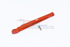 GPM MAM016R ALUMINUM REAR CHASSIS BRACE  ARRMA 1/7 4WD MOJAVE 6S BLX DESERT TRUCK ARA10058T1/T2 - ORANGE - MAM016R-OR