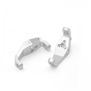 ALLOY Front C hub Caster Mounts For 1/10  Redcat GEN8 Scout II - G19012-SI