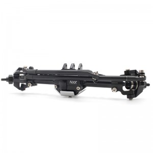 Front & Rear Axle Set Black For 1/10 AXIAL RACING SCX10-II ROCK CRAWLER - S19035-F