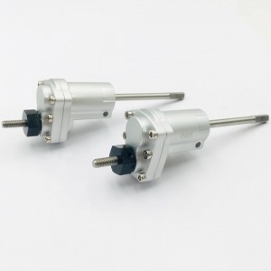 ALLOY Rear High Lift Portal Axle Conversion Kit For 1/10 AXIAL RACING SCX10-II ROCK CRAWLER - S19008-SI