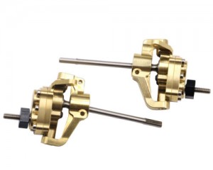 Brass Front High Lift Portal Axle Conversion Portal Drive Part For 1/10 AXIAL RACING SCX10-II ROCK CRAWLER - S19005