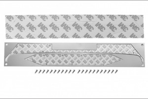 GPM SCX3ZSP5-OC SCALE ACCESSORIES:STAINLESS STEEL SLIP PROOF TREAD FOR AXIAL SCX10 III JEEP FRONT& REAR BUMPER-24PC SET - SCX3ZSP5-OC