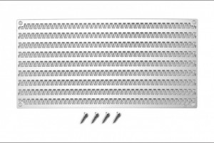 GPM SCX3ZSP6-OC SCALE ACCESSORIES:STAINLESS STEEL FRONT GRILL FOR TRX4 DEFENDER / AXIAL SCX10-III - SCX3ZSP6-OC