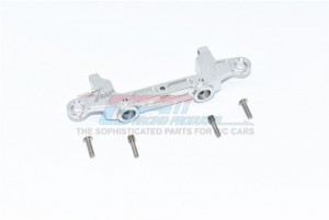 GPM SCX3331R-B ALUMINIUM REAR BUMPER MOUNT  1/10 RC AXIAL RACING SCX10-III TRUCK AXI231014 - SILVER - SCX3331R-S
