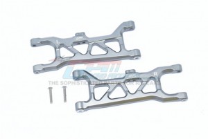 GPM MAKS055 ALUMINUM FRONT LOWER ARMS ARRMA 1/10 4WD KRATON 4X4 4S BLX ARA102690 - GUN SILVER - MAKS055-GS
