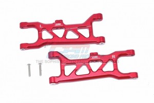 GPM MAKS055 ALUMINUM FRONT LOWER ARMS ARRMA 1/10 4WD KRATON 4X4 4S BLX ARA102690 - RED - MAKS055-R