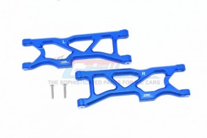 GPM MAKS056 ALUMINUM REAR  LOWER ARMS ARRMA 1/10 4WD KRATON 4X4 4S BLX ARA102690 - BLUE - MAKS056-B
