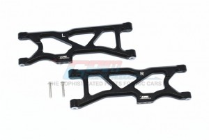 GPM MAKS056 ALUMINUM REAR  LOWER ARMS ARRMA 1/10 4WD KRATON 4X4 4S BLX ARA102690 - BLACK - MAKS056-BK