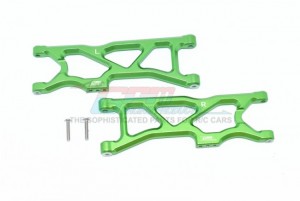 GPM MAKS056 ALUMINUM REAR  LOWER ARMS ARRMA 1/10 4WD KRATON 4X4 4S BLX ARA102690 - MAKS056-G