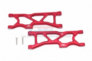 GPM MAKS056 ALUMINUM REAR  LOWER ARMS ARRMA 1/10 4WD KRATON 4X4 4S BLX ARA102690 - RED - MAKS056-R