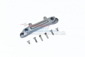 GPM SCX3015F ALUMINUM FRONT CHASSIS BRACE  FOR AXIAL RACING RC SCX10-III - GUN SILVER - SCX3015F-GS