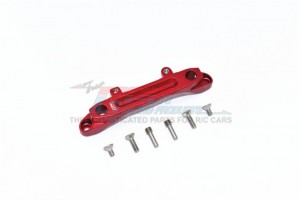GPM SCX3015F ALUMINUM FRONT CHASSIS BRACE  FOR AXIAL RACING RC SCX10-III - RED - SCX3015F-R