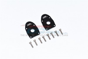 GPM SCX3021A ALUMINUM OUTER PORTAL DRIVE HOUSING FRONT OR REAR USE 1/10 RC AXIAL RACING SCX10-III ROCK CRALWER - SCX3021A-BK