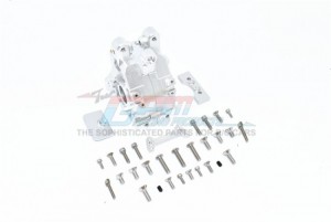 GPM RACING MAKX013 ALUMINUM REAR GEAR BOX ARRMA 1/5 4WD KRATON 8S BLX MONSTER TRUCK  ARA110002T1/T2 - SILVER - MAKX013-S