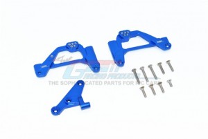 GPM SCX3028 ALLOY FRONT SHOCK MOUNT 1/10 RC AXIAL RACING 1/10 4WD SCX10-III - BLUE - SCX3028-B