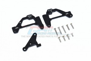 GPM SCX3028 ALLOY FRONT SHOCK MOUNT 1/10 RC AXIAL RACING 1/10 4WD SCX10-III - BLACK - SCX3028-BK