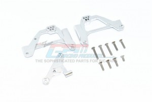 GPM SCX3028 ALLOY FRONT SHOCK MOUNT 1/10 RC AXIAL RACING 1/10 4WD SCX10-III - SILVER - SCX3028-S