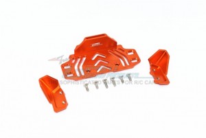 GPM SCX30126M ALLOY MIDDLE BATTERY HOLDER 1/10 RC AXIAL RACING 1/10 4WD SCX10-III - SCX30126M-OR