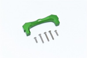 GPM CC2331F ALLOY FRONT BUMPER MOUNT 1/10 RC TAMIYA CC-02 CHASSIS - GREEN - CC2331F-G