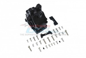 GPM MAKX012 ALUMINUM FRONT GEAR BOX  1/5 ARRMA RC 4WD KRATON 8S BLX MONSTER TRUCK -ARA110002T1/T2 - BLACK - MAKX012-BK